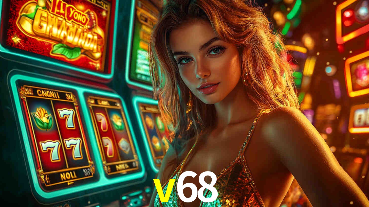 v68 Logo - Bônus com Rollover Justo