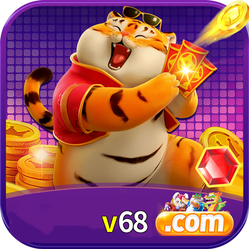 Logo v68 Cassino Online Brasil